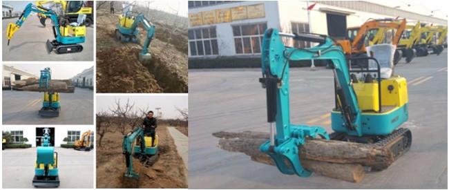 Niska cena Chiny Producent 800kg Mini Koparka Do Farm