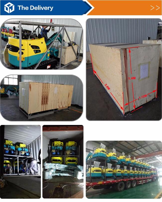 Niska cena Chiny Producent 800kg Mini Koparka Do Farm